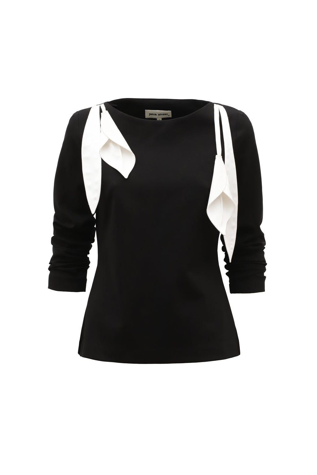 JA L/S Knit Top with Tulips