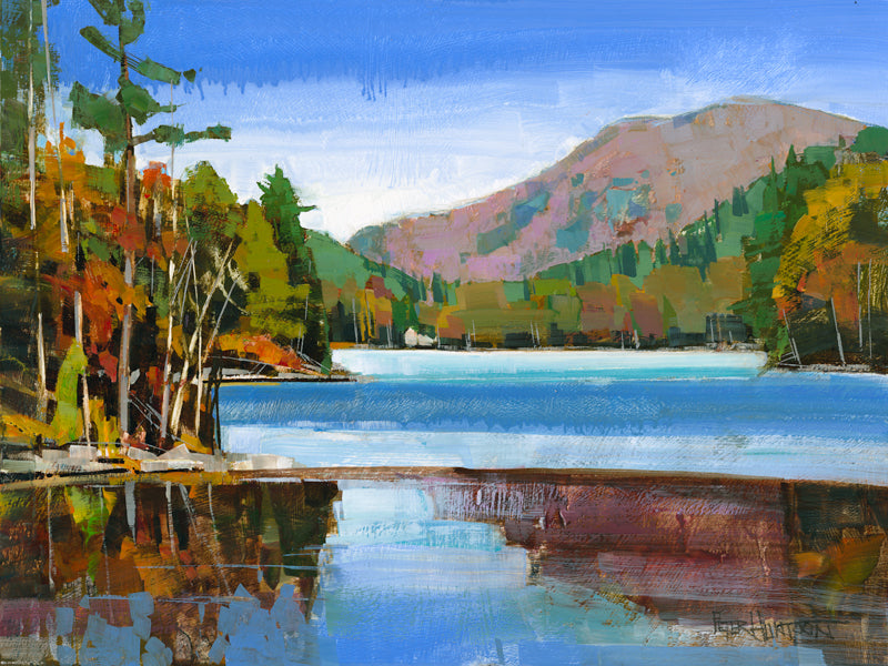 PETER HUNTOON FERN LAKE ARTWORK