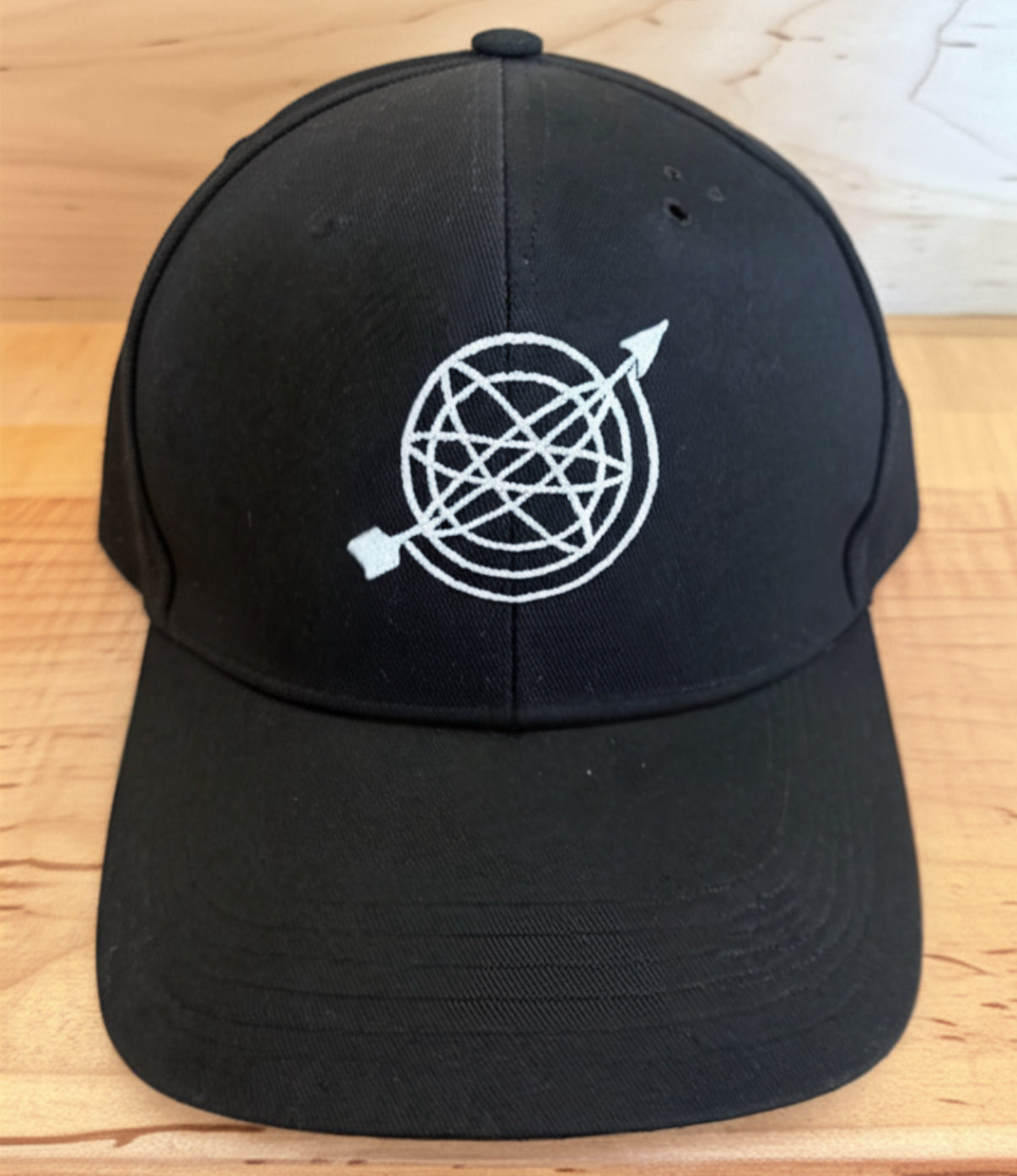 MARLOWE BLACK CANVAS HAT