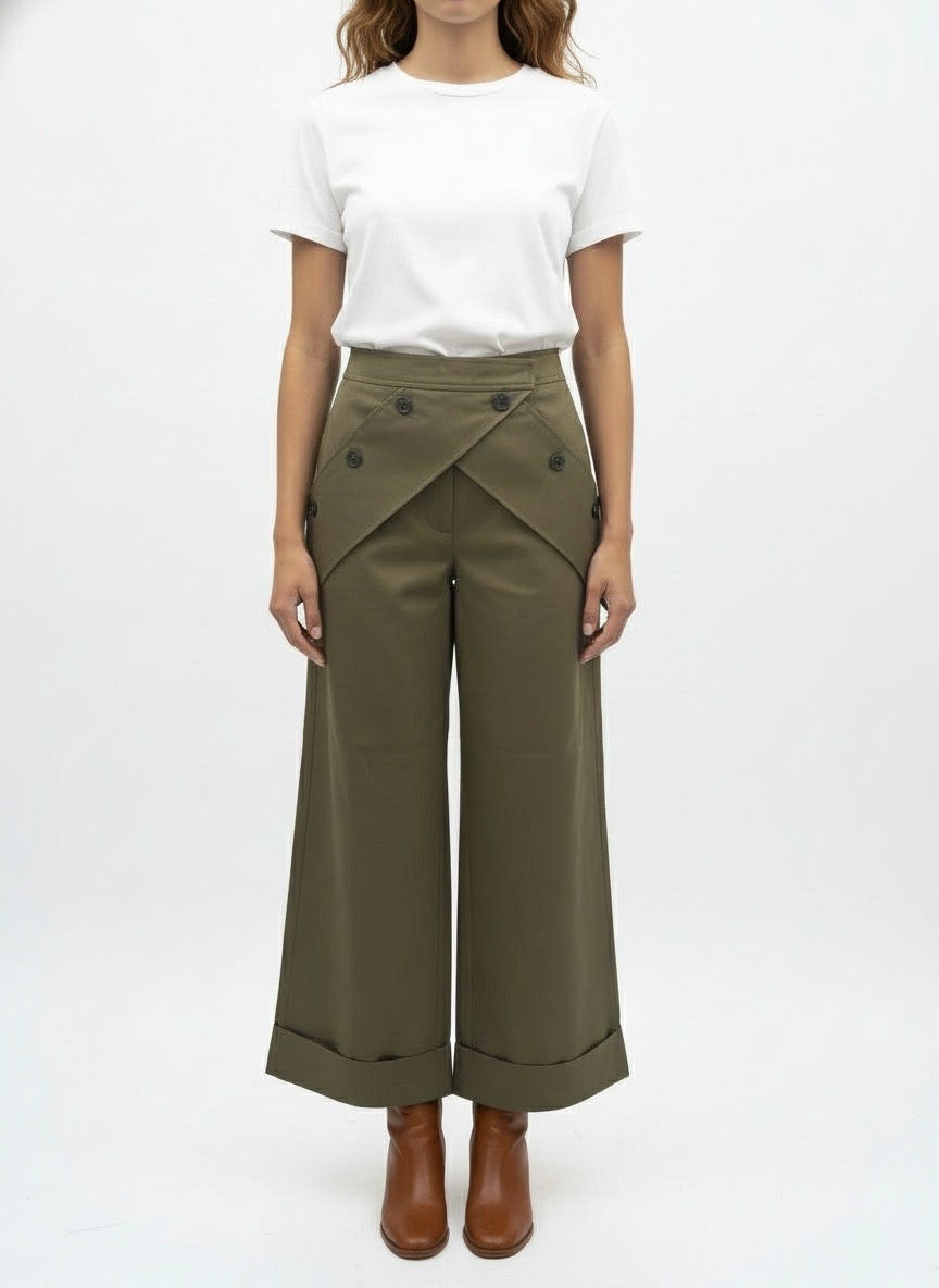 Olive Surplus Pants