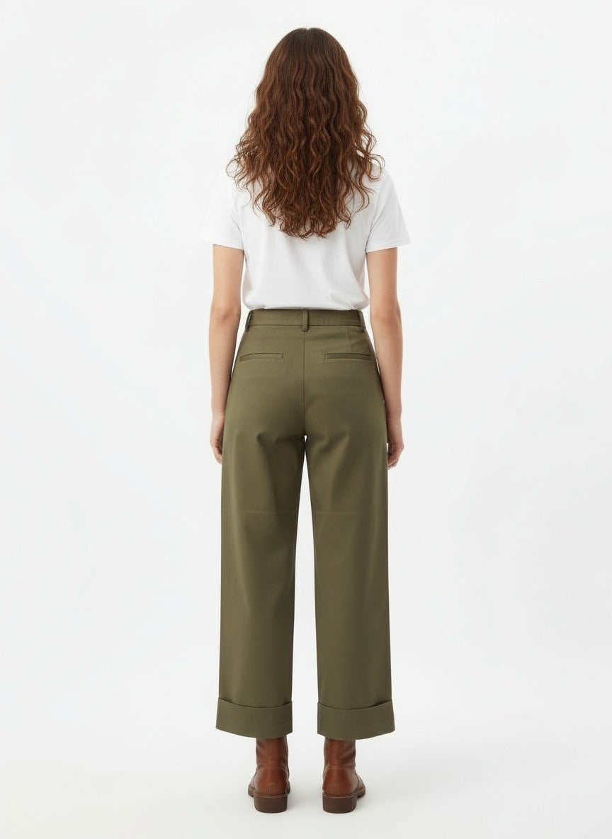 Olive Surplus Pants