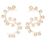 CC CREST EARRINGS