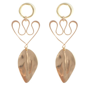 RENTAL CC Lotus Earrings