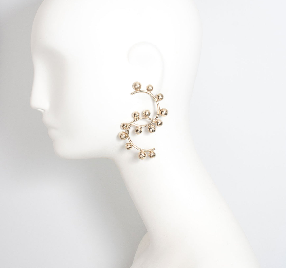 CC CREST EARRINGS
