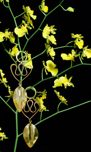 RENTAL CC Lotus Earrings