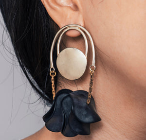 CC WILDER EARRING-BLACK