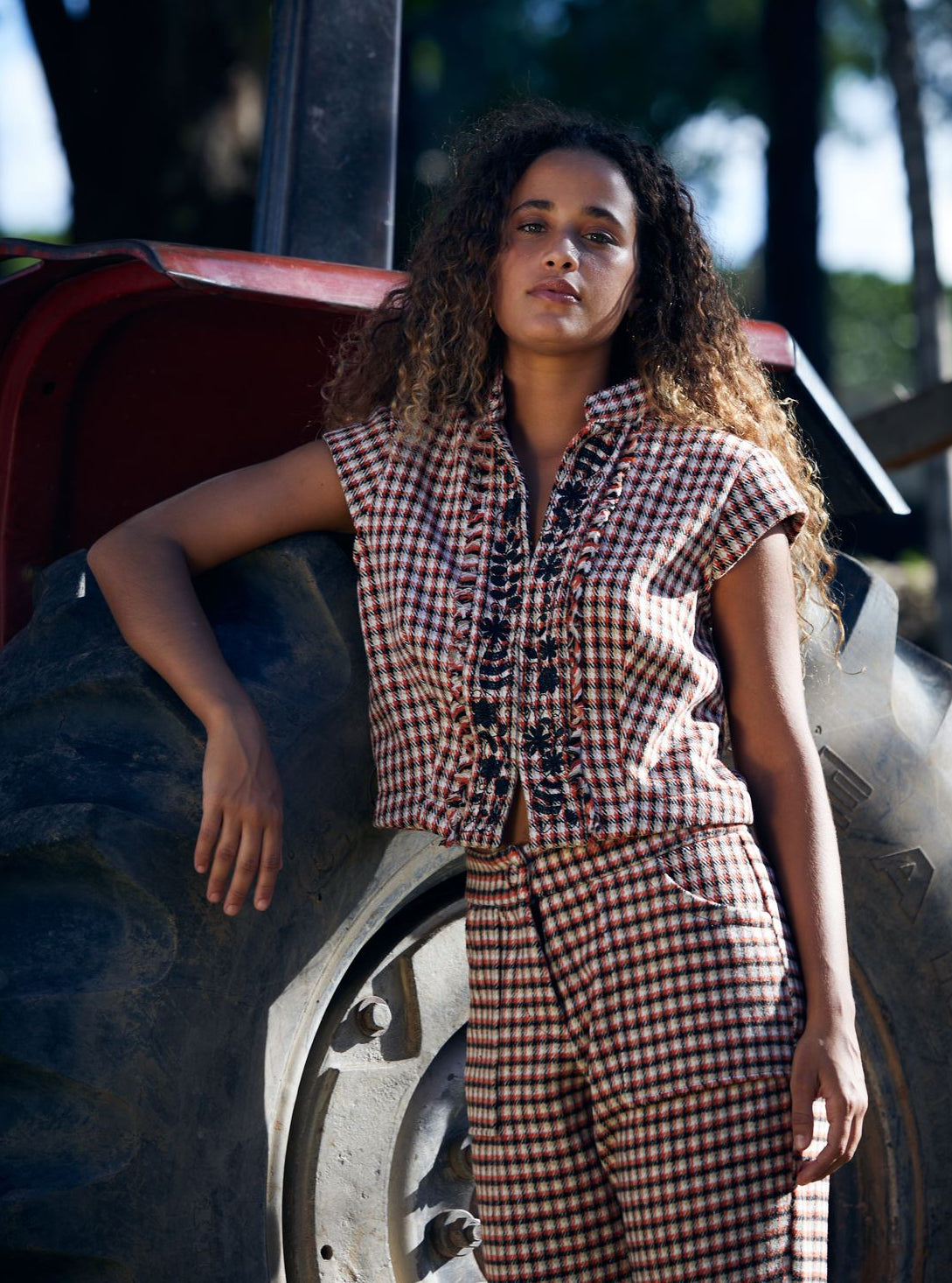 TULLE JOUR ORANGE VEST