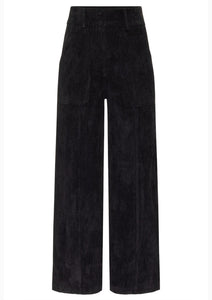 TULLE JOUR BLACK CORDUROY PANTS