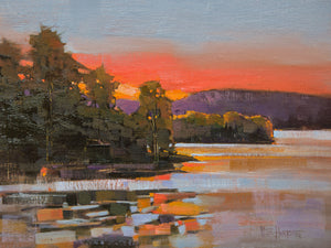 PETER HUNTOON LIPSTICK SUNSET ARTWORK
