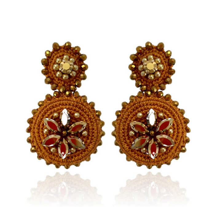 PINAR GOLD JEWEL EARRINGS