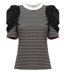 JULIA ALLERT KNIT STRIPE TOP