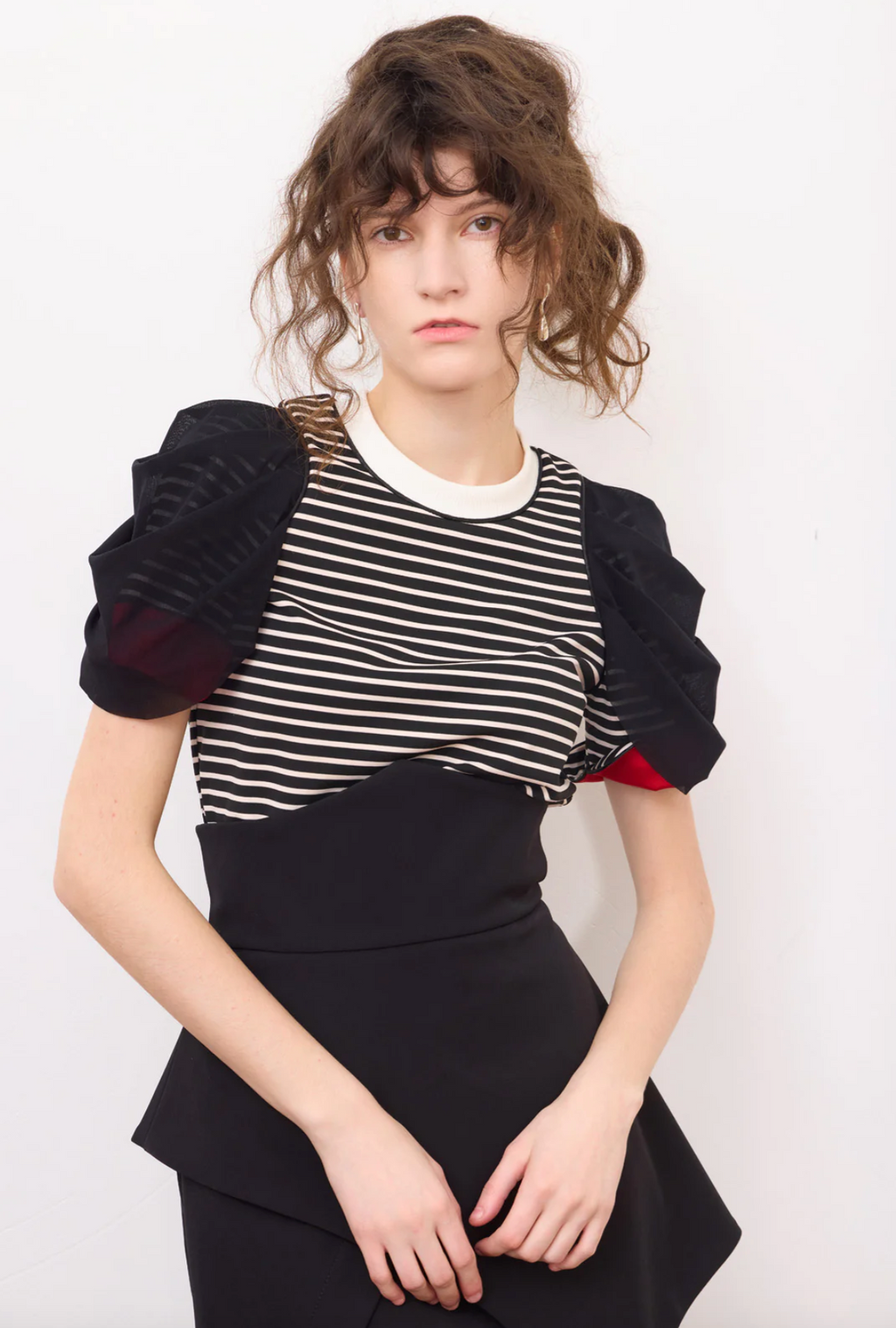JULIA ALLERT KNIT STRIPE TOP