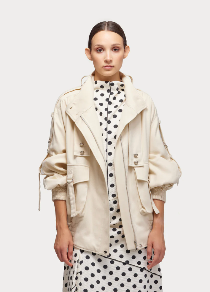 JULIA ALLERT CREAM JACKET