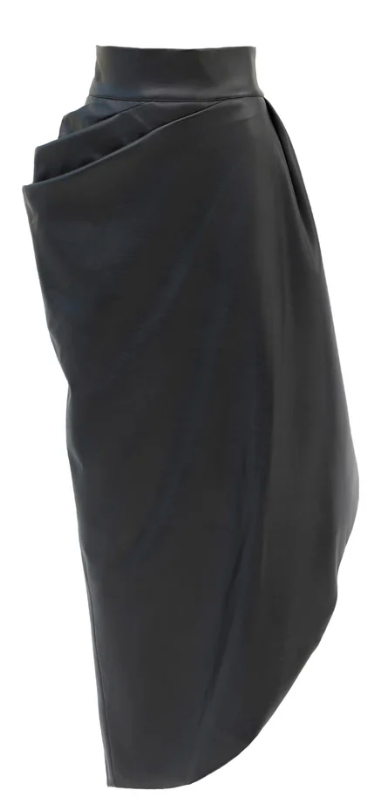 JA Faux Leather Skirt