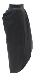 JA Faux Leather Skirt