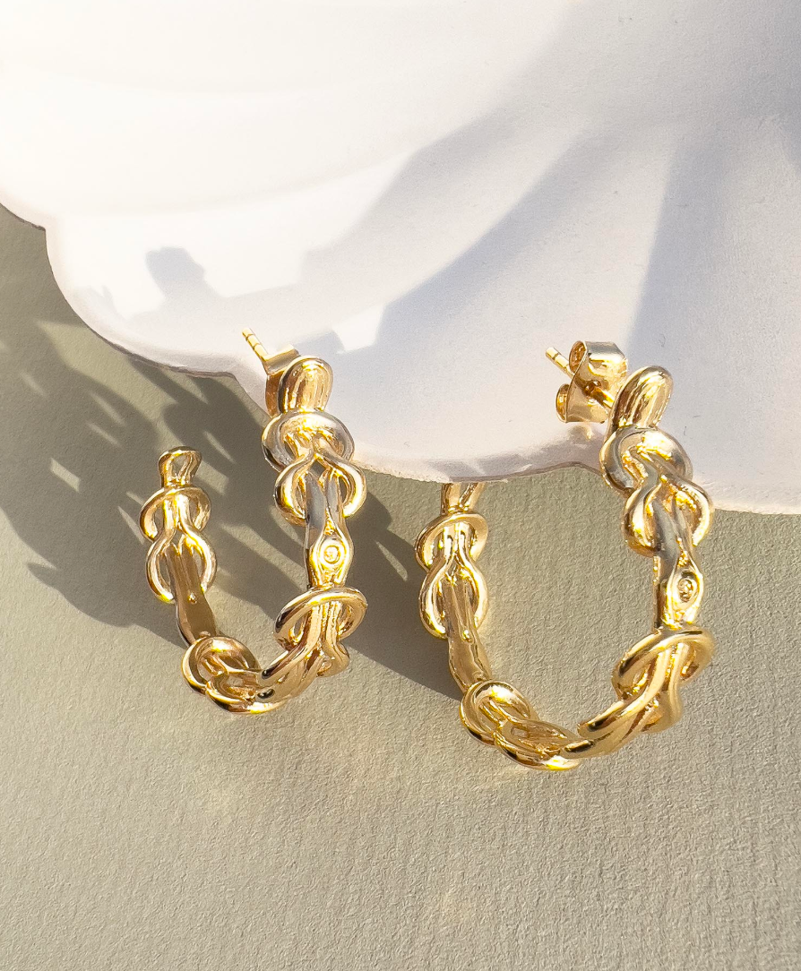 A&O Herrra Gold Hoops