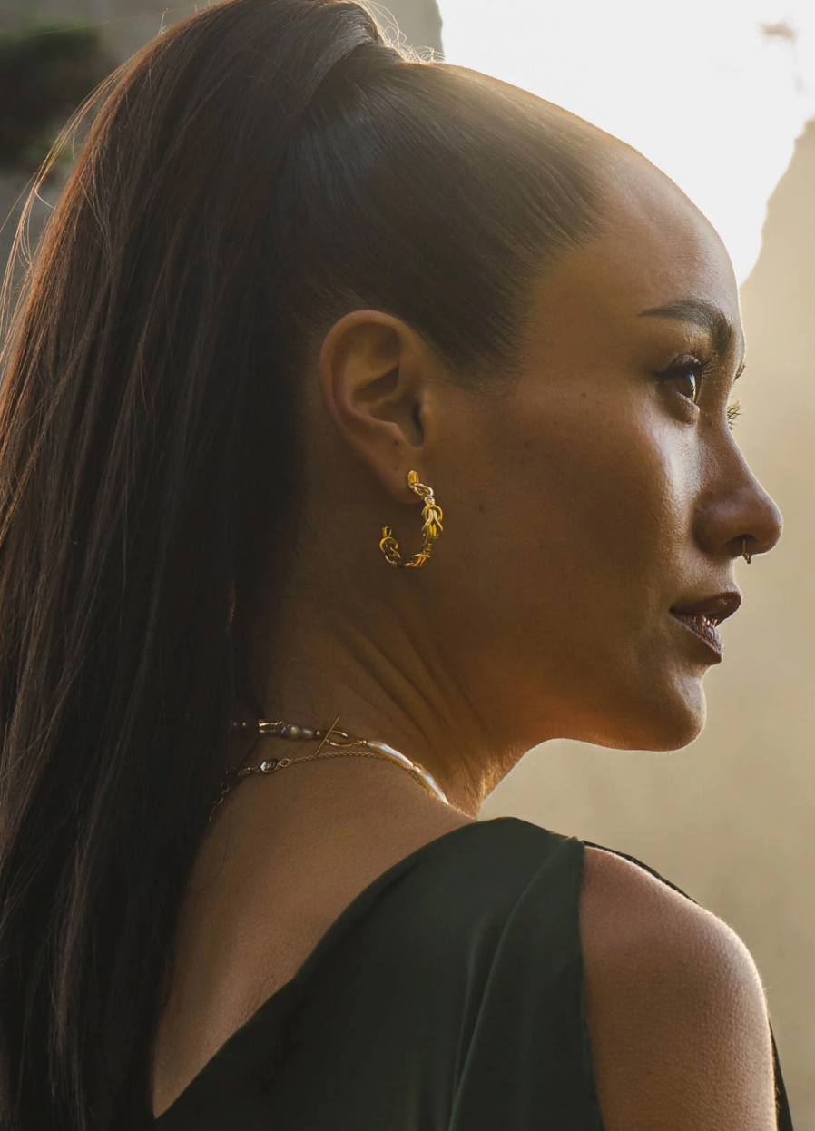 A&O Herrra Gold Hoops