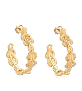 A&O Herrra Gold Hoops