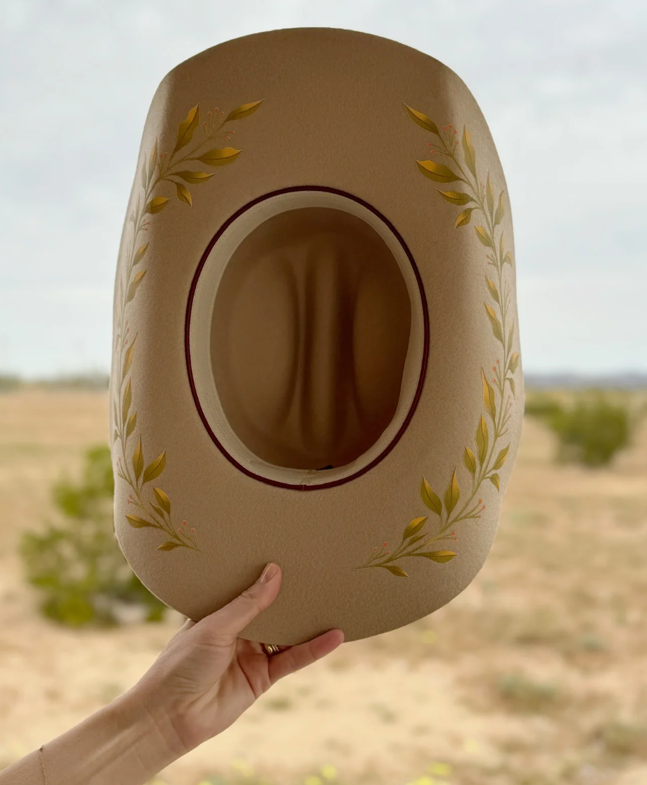 Painted Cowboy Hat