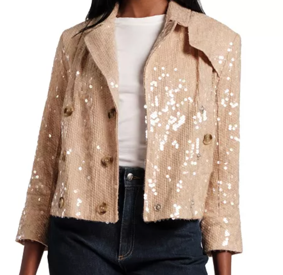 FV Sequin Moto Jacket