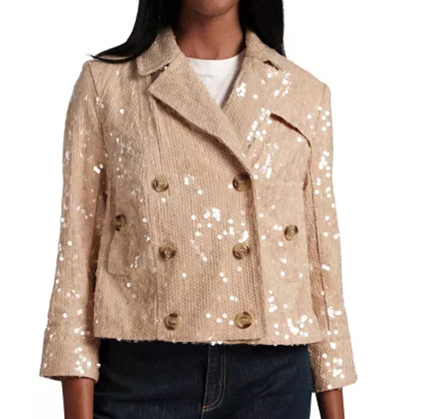 FV Sequin Moto Jacket