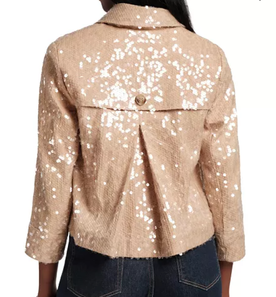 FV Sequin Moto Jacket