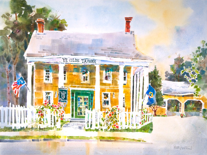 PETER HUNTOON YE OLDE TAVERN ARTWORK