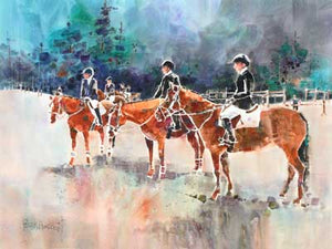 PETER HUNTOON RIDERS ON DECK ARTWORK